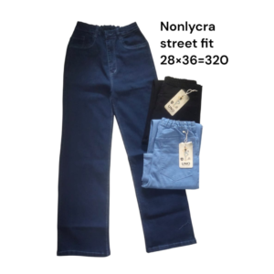 Non Lycra Street Fit Jeans