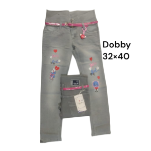 Dobby Ladies Jeans