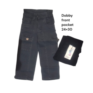 Dobby Front Pocket Jeans