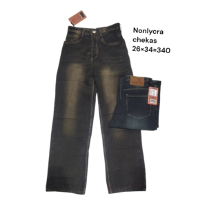 Non Lycra Chekas Jeans