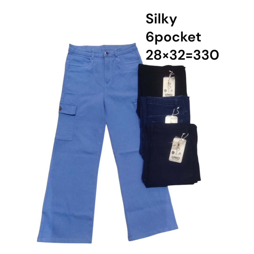 Silky 6 Pocket Ladies Jeans
